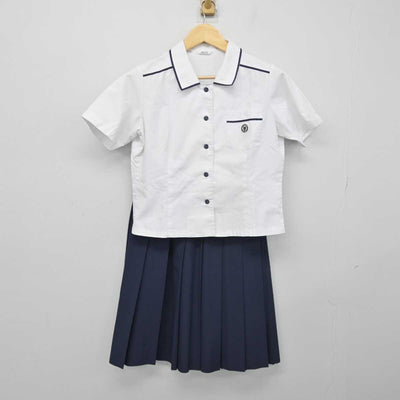 【中古】愛知県 光ヶ丘女子高等学校 女子制服 3点 (シャツ・スカート) sf048953