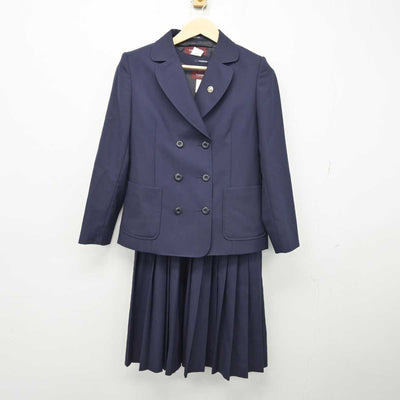 【中古】愛知県 椙山女学園高等学校 女子制服 2点 (ブレザー・ジャンパースカート) sf048962