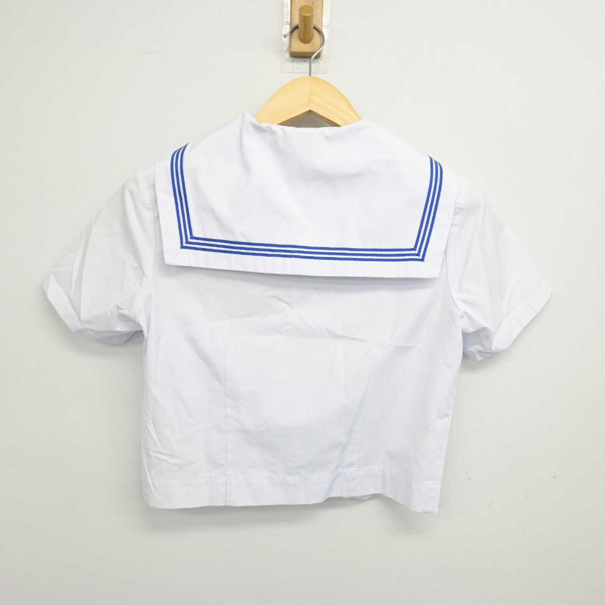 【中古】福岡県 香住丘高等学校 女子制服 4点 (セーラー服・ニット・スカート) sf048967