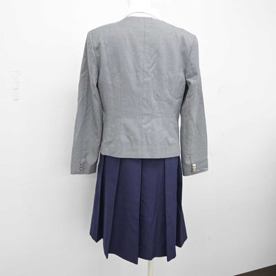 【中古】東京都 跡見学園中学校高等学校 女子制服 5点 (ブレザー・シャツ・ジャンパースカート) sf048974