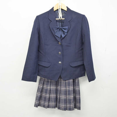 【中古】神奈川県 相模女子大学高等部 女子制服 3点 (ブレザー・スカート) sf048985