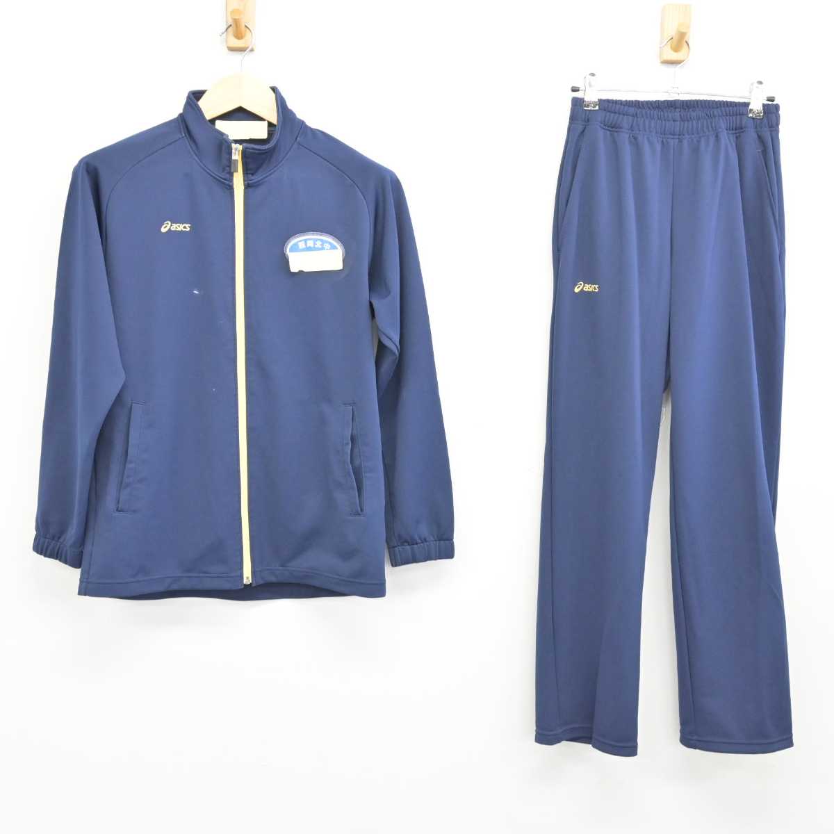 【中古】北海道 西岡北中学校 女子制服 2点 (ジャージ 上・ジャージ 下) sf048993