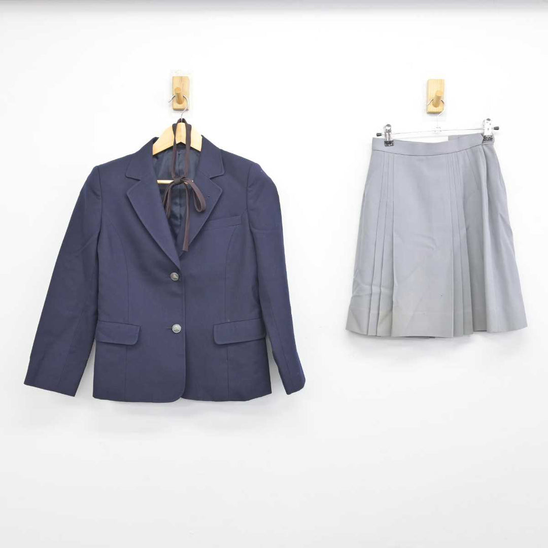 中古】神奈川県 大船高等学校 女子制服 4点 (ブレザー・スカート 中古】神奈川県 大船高等学校 女子制服 4点 (ブレザー・スカート