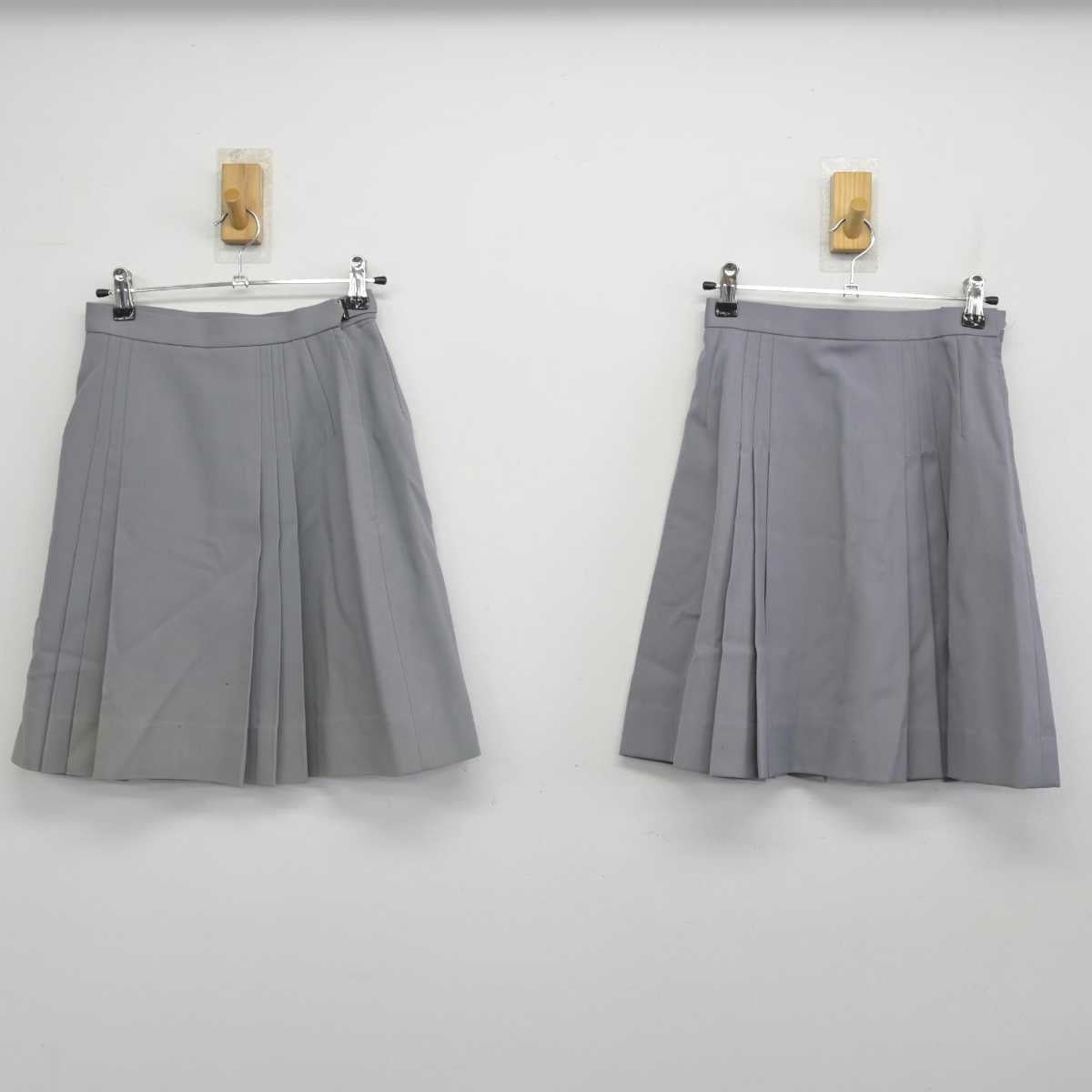 【中古】神奈川県 大船高等学校 女子制服 4点 (ブレザー・スカート) sf048994