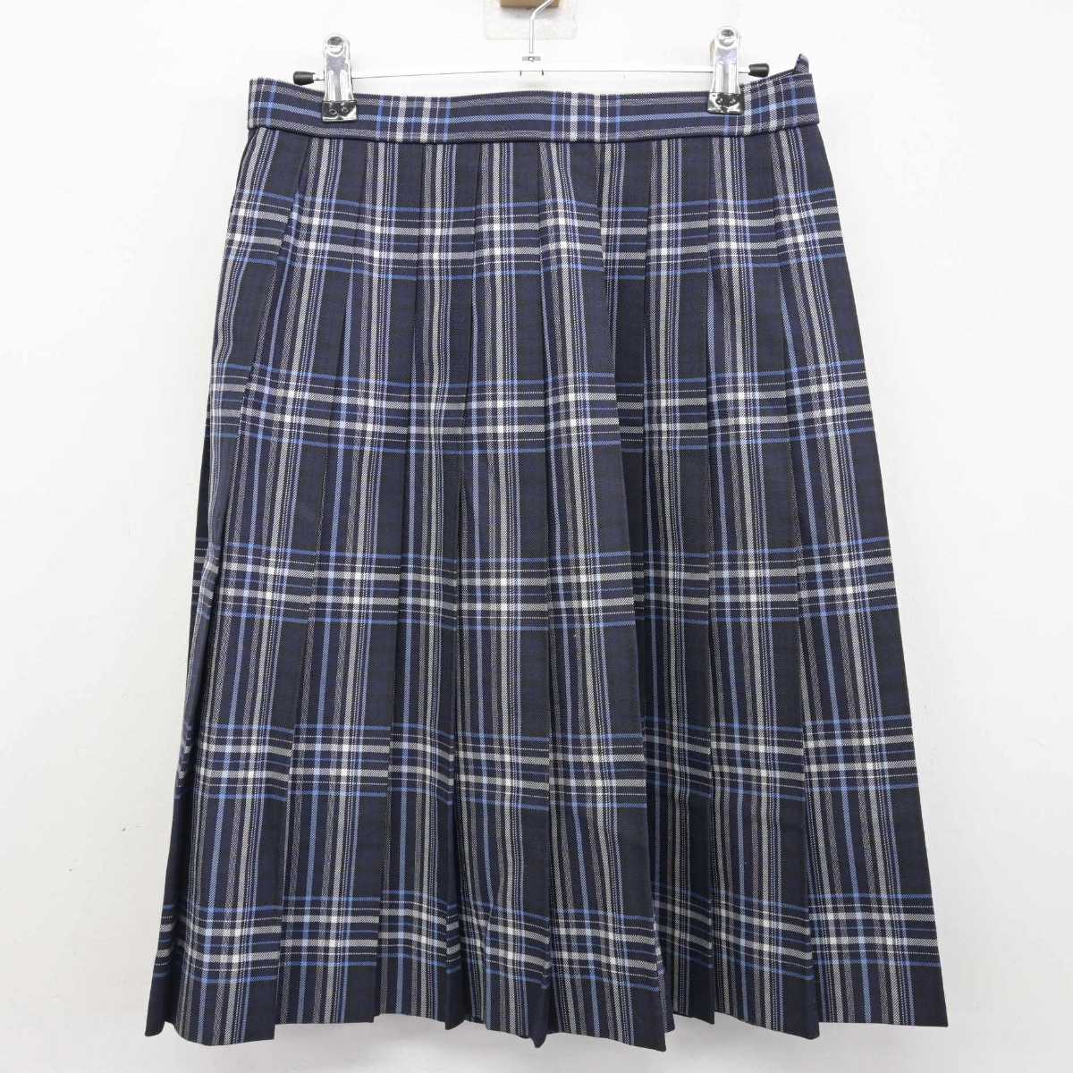 【中古】福岡県 柏陵高等学校 女子制服 5点 (ブレザー・シャツ・ニットベスト・スカート) sf049002