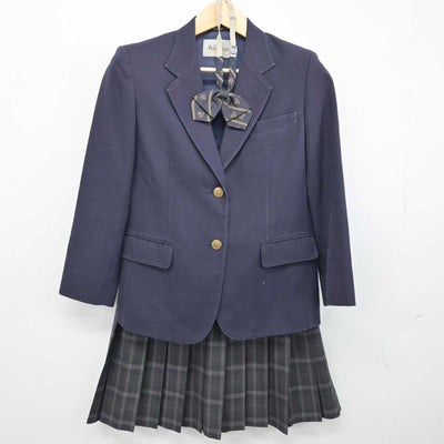 【中古】東京都 清泉中学校 女子制服 3点 (ブレザー・スカート) sf049004