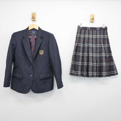 【中古】東京都 駿台学園高等学校 女子制服 3点 (ブレザー・スカート) sf049029