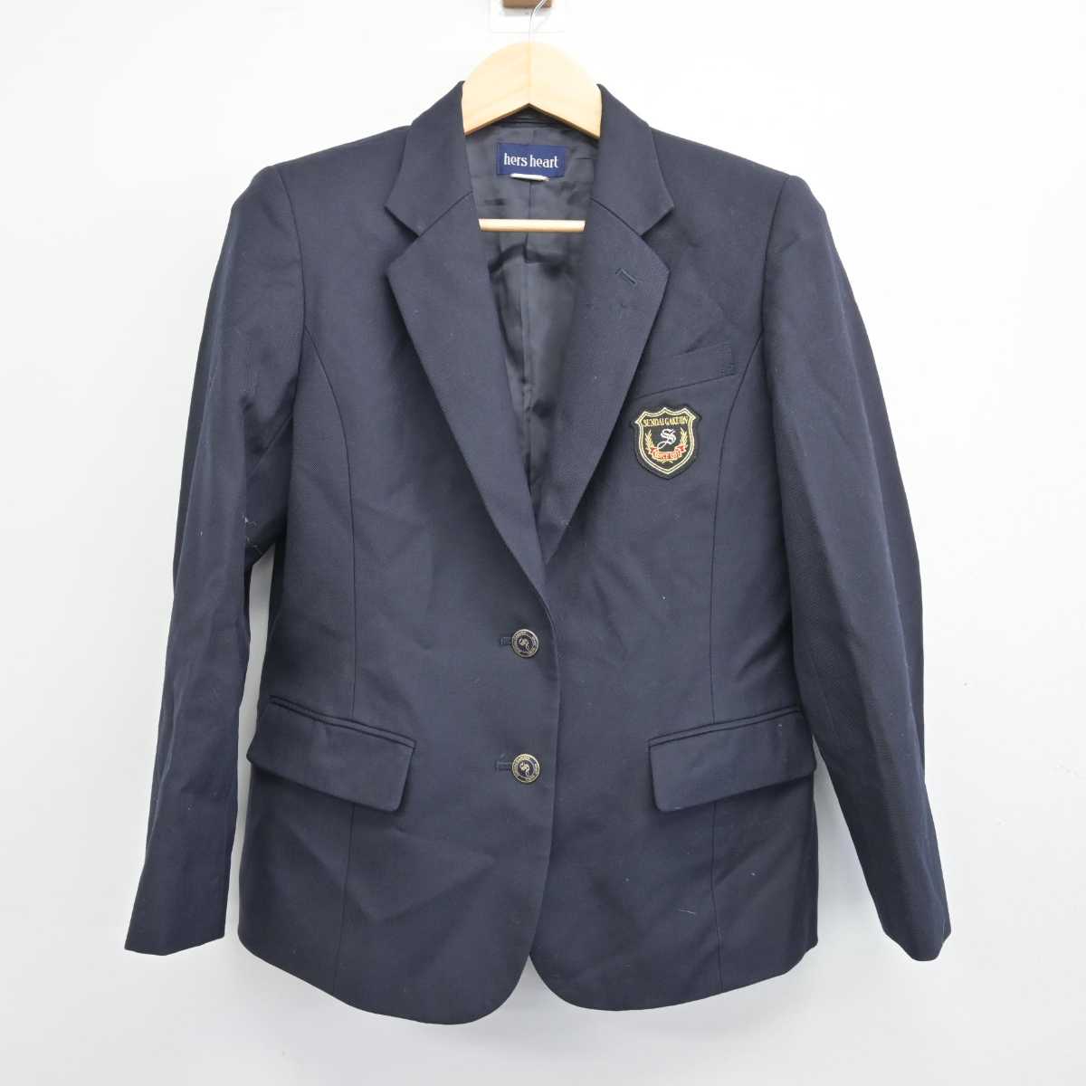 【中古】東京都 駿台学園高等学校 女子制服 3点 (ブレザー・スカート) sf049029