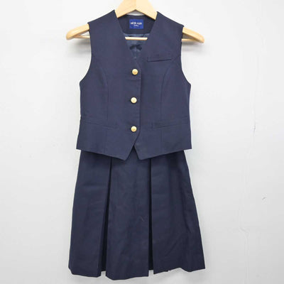 【中古】長野県 上田市立第一中学校 女子制服 3点 (ブレザー・ベスト・スカート) sf049037