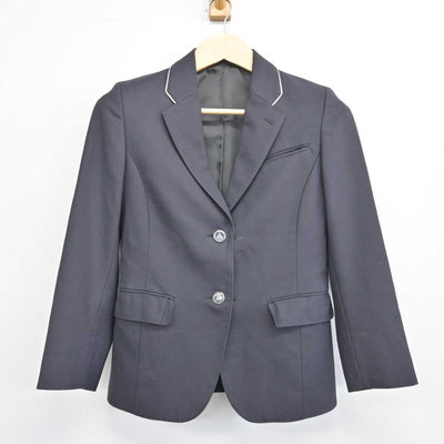 【中古】福岡県 福岡市内中学新標準服 女子制服 4点 (ブレザー・スカート・スカート) sf049039