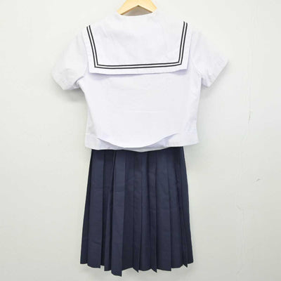 【中古】山口県 川中中学校 女子制服 2点 (セーラー服・スカート) sf049047