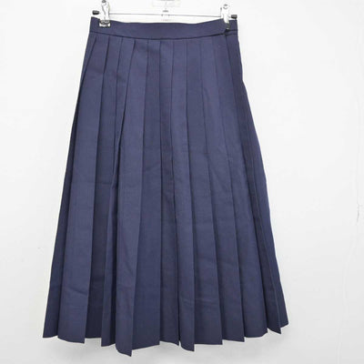 【中古】山口県 川中中学校 女子制服 2点 (セーラー服・スカート) sf049047