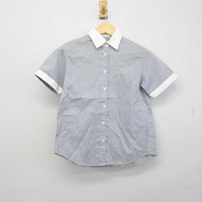 【中古】岡山県 岡山龍谷高等学校 女子制服 3点 (シャツ・スカート) sf049055