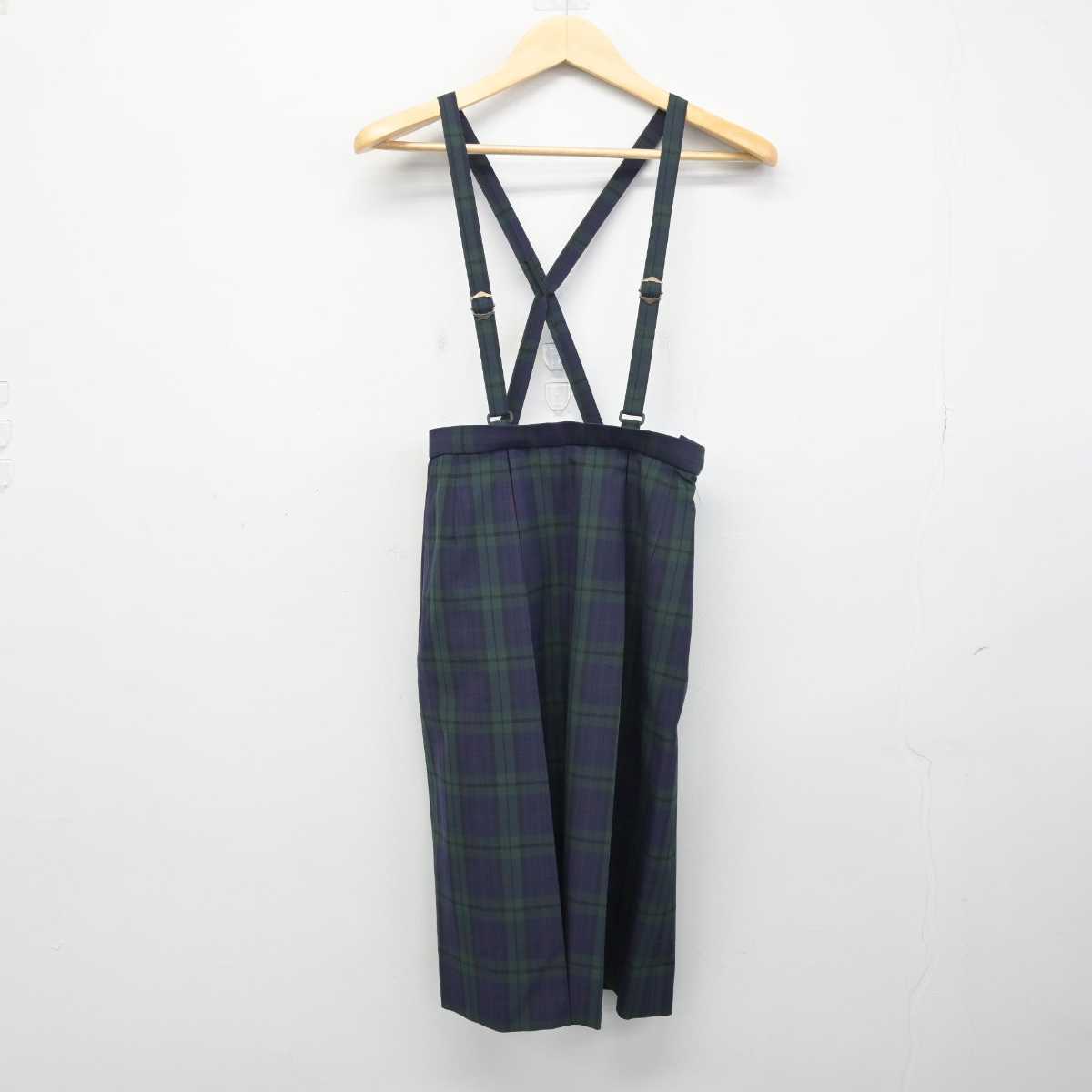 【中古】兵庫県 大原中学校 女子制服 2点 (シャツ・スカート) sf049068