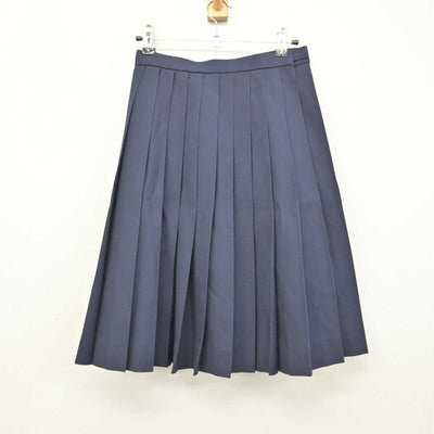 【中古】大分県 駅川中学校 女子制服 3点 (セーラー服・スカート) sf049070