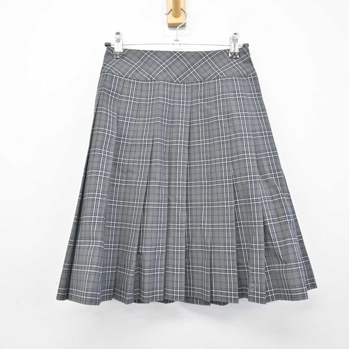 【中古】福島県 福島工業高等専門学校 女子制服 3点 (ブレザー・スカート) sf049080