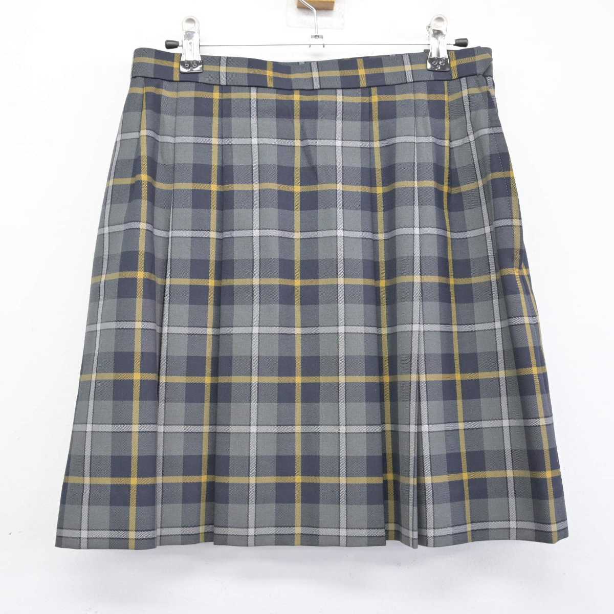 【中古】東京都 桜丘中学校高等学校 女子制服 2点 (スカート) sf049101