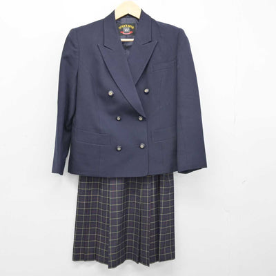 【中古】東京都 桜丘中学校高等学校 女子制服 3点 (ブレザー・スカート) sf049102