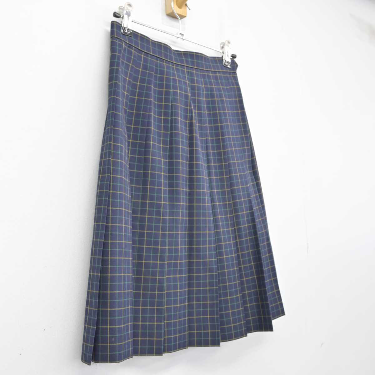 【中古】東京都 桜丘中学校高等学校 女子制服 2点 (スカート) sf049103