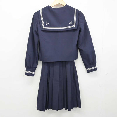 【中古】東京都 小松川高等学校 女子制服 2点 (セーラー服・スカート) sf049105