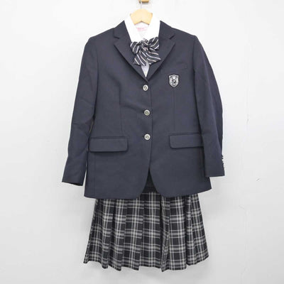 【中古】埼玉県 滑川総合高等学校 女子制服 4点 (ブレザー・シャツ・スカート) sf049107