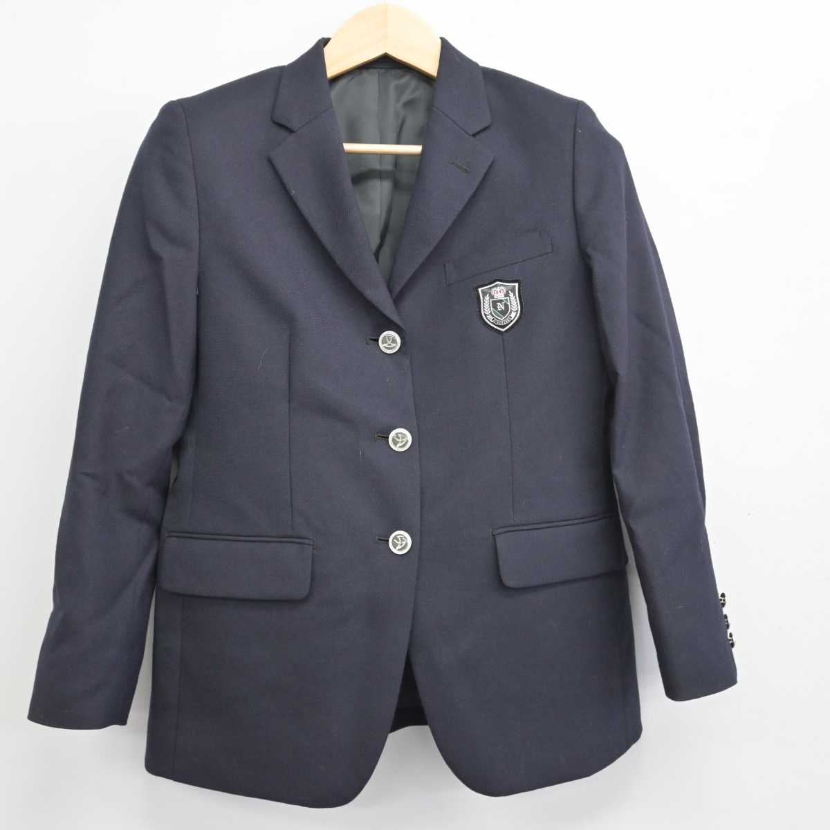 【中古】埼玉県 滑川総合高等学校 女子制服 4点 (ブレザー・シャツ・スカート) sf049107