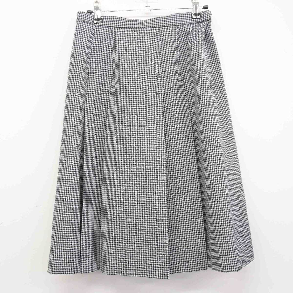 【中古】北海道 札幌市立厚別中学校 女子制服 5点 (ブレザー・ベスト・シャツ・スカート) sf049110