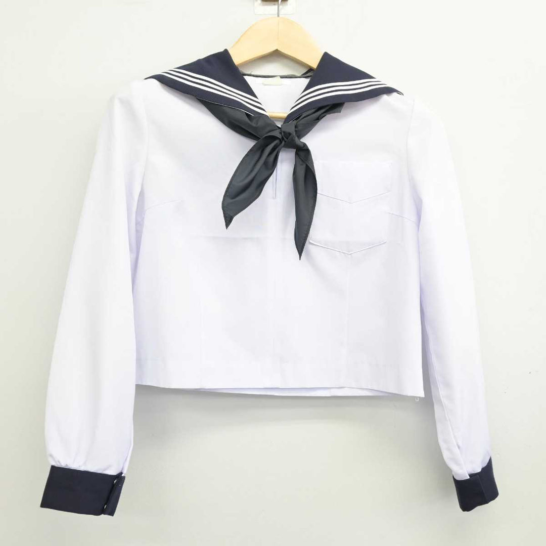 中古】北海道 札幌啓成高等学校 女子制服 3点 (セーラー服