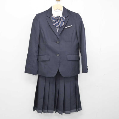 【中古】北海道 札幌国際情報高等学校 女子制服 5点 (ブレザー・シャツ・スカート) sf049114