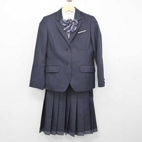 中古制服】東京都 芝商業高等学校 女子制服 7点（ブレザー・ベスト