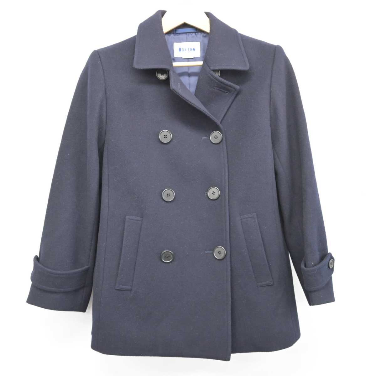 【中古】東京都 専修大学附属高等学校 女子制服 1点 (コート) sf049118