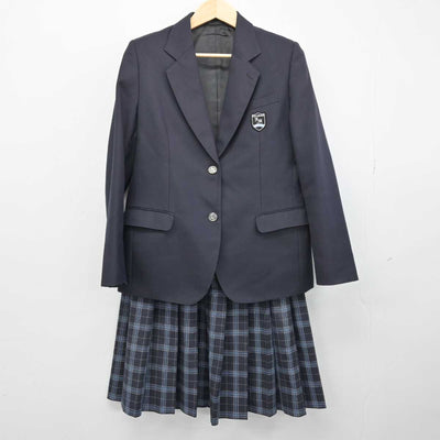 【中古】京都府 木津南中学校 女子制服 2点 (ブレザー・スカート) sf049126