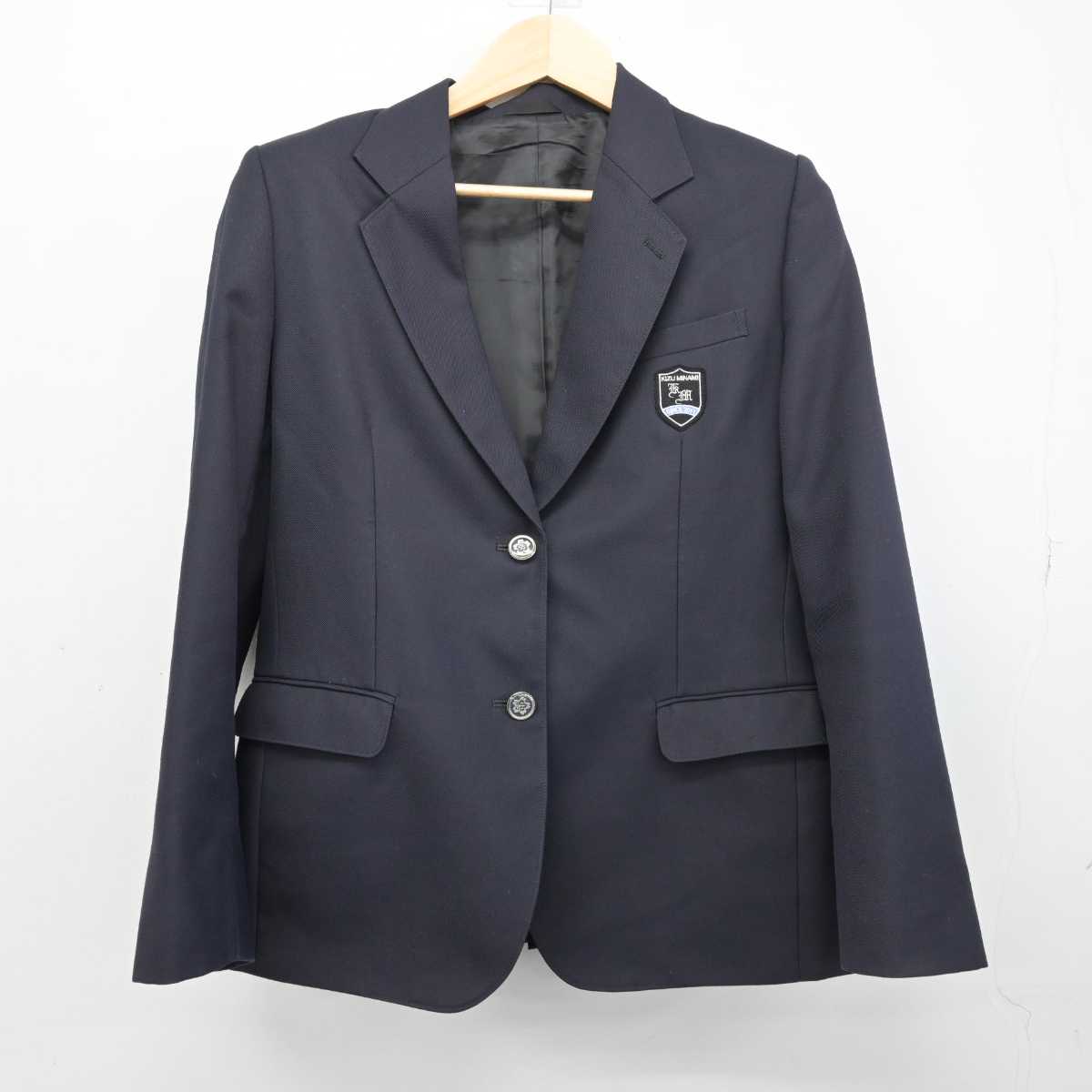 【中古】京都府 木津南中学校 女子制服 2点 (ブレザー・スカート) sf049126