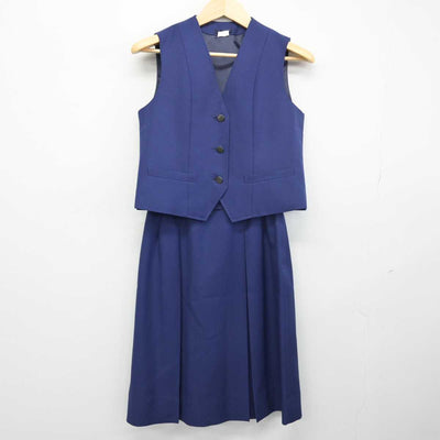 【中古】神奈川県 川崎市立白鳥中学校 女子制服 5点 (ブレザー・ベスト・スカート) sf049130