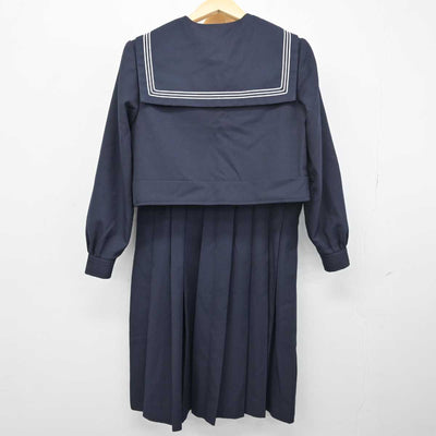 【中古】福岡県 折尾愛真高等学校 女子制服 3点 (セーラー服・スカート) sf049153