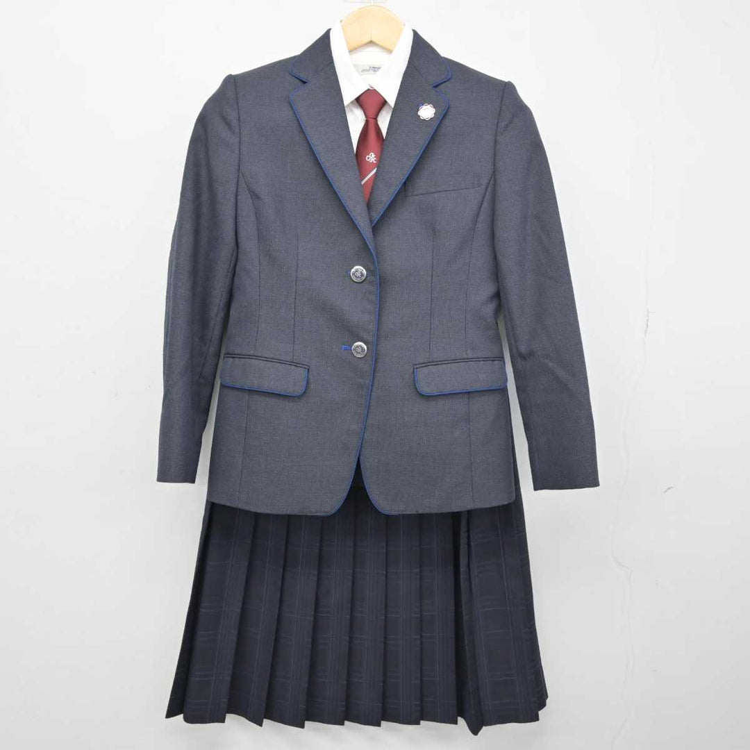 【中古】千葉県 千葉県立千葉女子高等学校 女子制服 5点 (ブレザー・シャツ・スカート) sf049159 | 中古制服通販パレイド