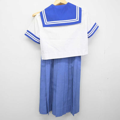 【中古】熊本県 出水中学校 女子制服 4点 (セーラー服・セーラー服・スカート) sf049171