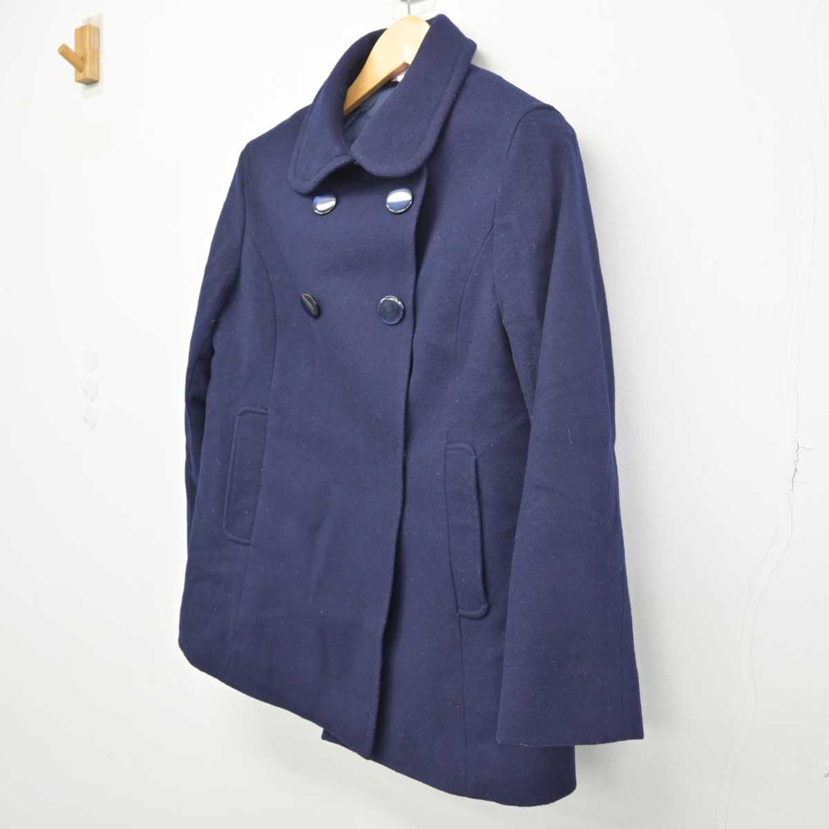 【中古】熊本県 出水中学校 女子制服 1点 (コート) sf049173