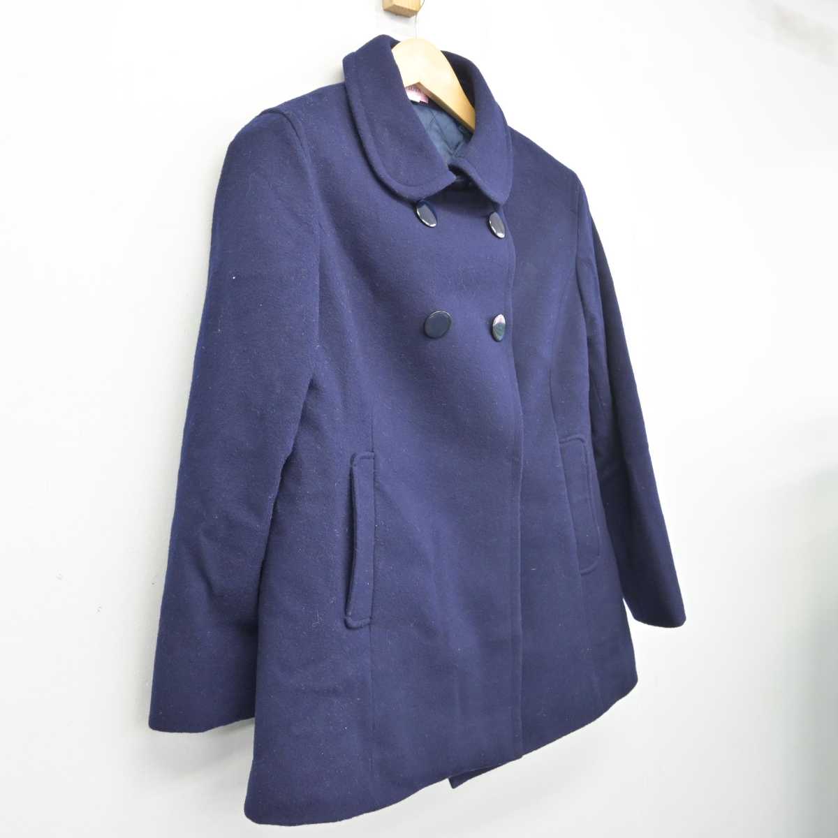 【中古】熊本県 出水中学校 女子制服 1点 (コート) sf049173