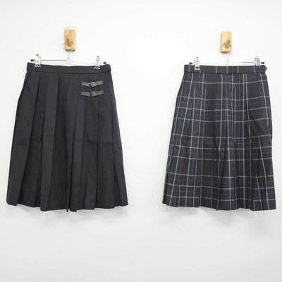 【中古】東京都 日本大学鶴ヶ丘高等学校 女子制服 3点 (ブレザー・スカート・スカート) sf049178