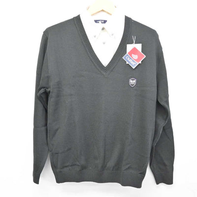 【中古】宮城県 南光学園東北高等学校 男子制服 2点 (ニット・シャツ) sf049187