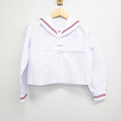 【中古】東京都 両国中学校 女子制服 2点 (セーラー服・セーラー服) sf049190