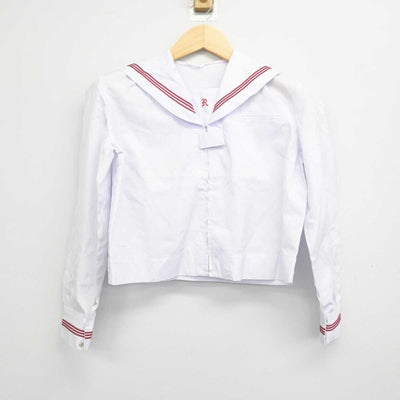 【中古】東京都 両国中学校 女子制服 2点 (セーラー服) sf049191