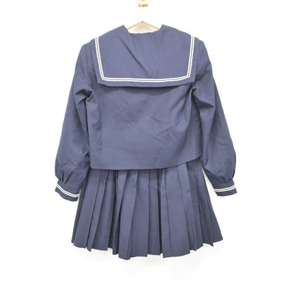 【中古】大阪府 吹田市立第六中学校 女子制服 2点 (セーラー服・スカート) sf049213