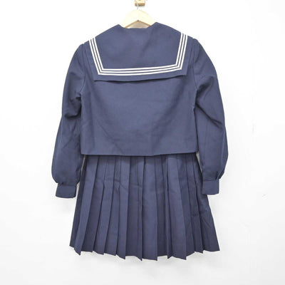 【中古】愛知県 尾西第一中学校 女子制服 2点 (セーラー服・スカート) sf049220