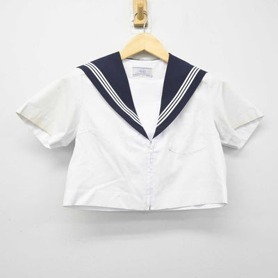 【中古】愛知県 尾西第一中学校 女子制服 2点 (セーラー服・スカート) sf049221