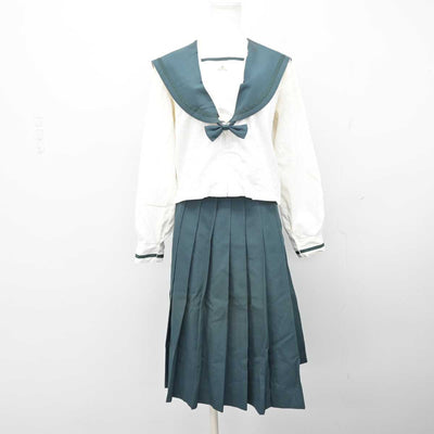 【中古】千葉県 成田国際高等学校 女子制服 5点 (セーラー服・セーラー服・スカート) sf049226