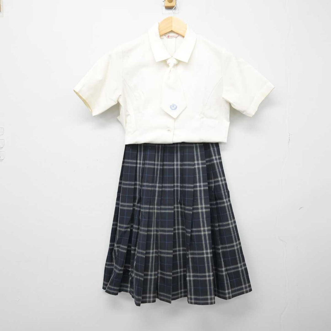 【中古】愛知県 聖カピタニオ女子高等学校 女子制服 4点 (シャツ・スカート) sf049231 | 中古制服通販パレイド