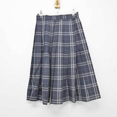 【中古】愛知県 聖カピタニオ女子高等学校 女子制服 4点 (シャツ・スカート) sf049231