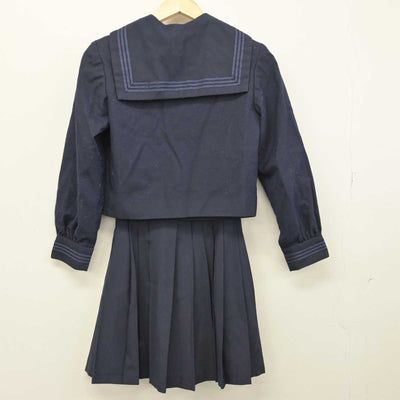 【中古】東京都 東京学芸大学附属高等学校 女子制服 3点 (セーラー服・スカート) sf049235